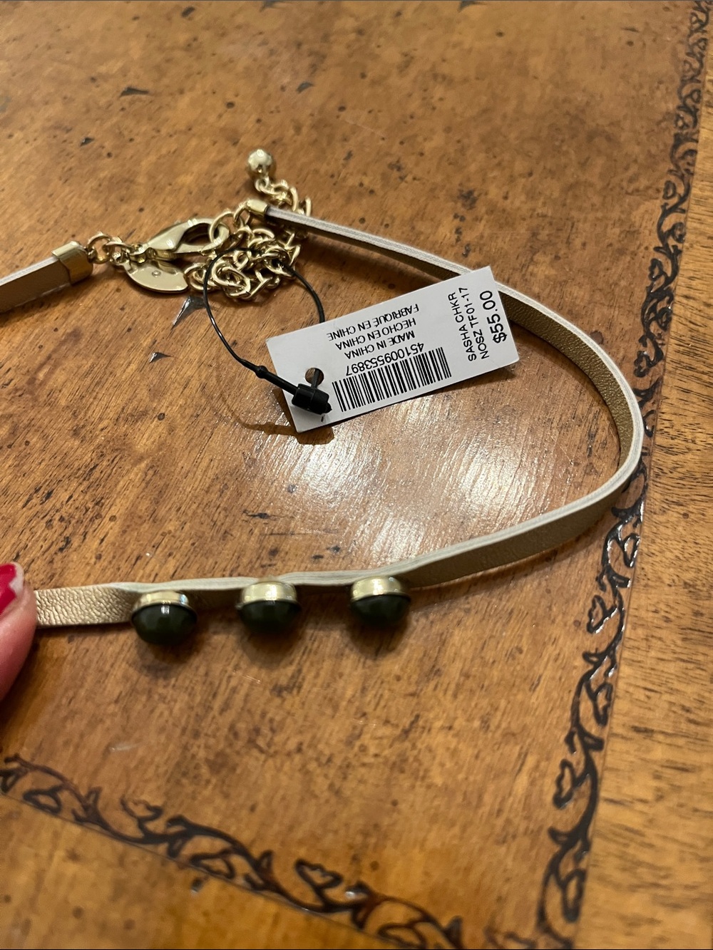 Chico's Sasha choker necklace NWT